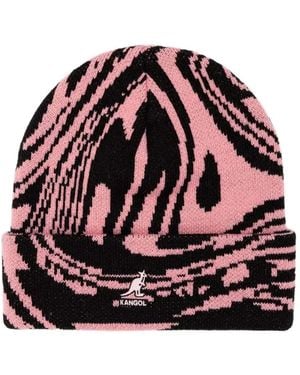 Kangol Bonnet À Imprimé Abstrait - Red