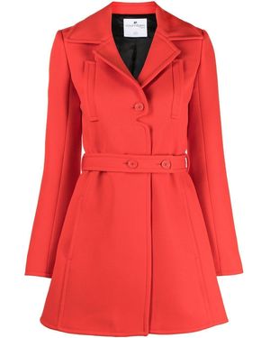 Courreges Tailored Virgin Wool Coat