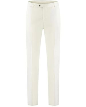 PT Torino Pressed-Crease Pants - White