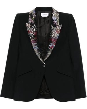 McQueen ベルテッド ジャケット - ブラック