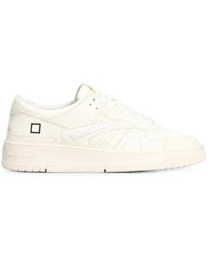 Date Torneo Leather Sneakers - White