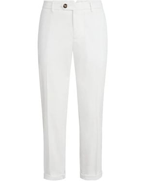 Brunello Cucinelli Dyed Trousers - White