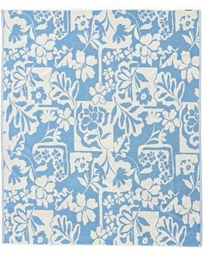 Rip Curl Floral-Print Beach Towel - Blue