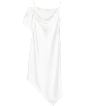 IRO Thiana Asymmetric Midi Dress - White