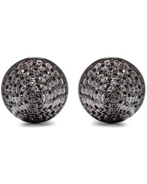 Eddie Borgo Pavé Cone Stud Earrings - Grey