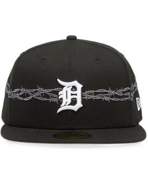 KTZ 59Fifty Mlb Icon Detroit Tigers Baseballkappe - Schwarz