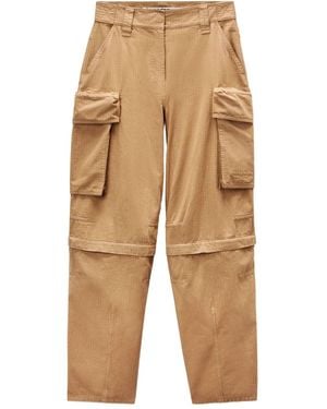 Alexander Wang リップストップ カーゴパンツ - ナチュラル