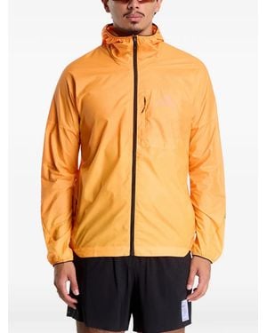 adidas Terrex Xperior Windweave Logo-Print Jacket - Orange