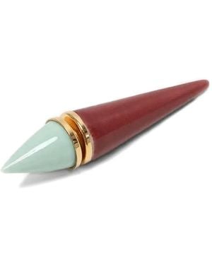 Andres Gallardo Mix Spike Single Earring - White