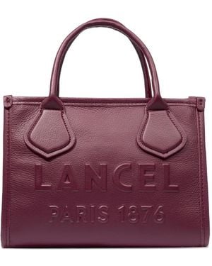 Lancel Jour Logo Tote Bag - Purple