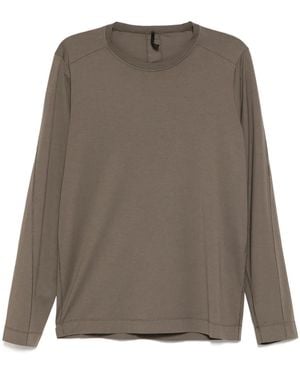 Transit T-Shirt Mit Rundem Ausschnitt - Braun