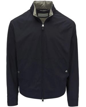 Canali ツイル ジャケット - ブルー