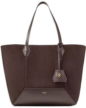 Jimmy Choo Diamond ハンドバッグ M - ブラウン