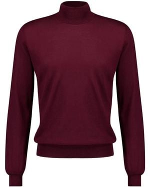 Boglioli Virgin Wool Sweater - Red