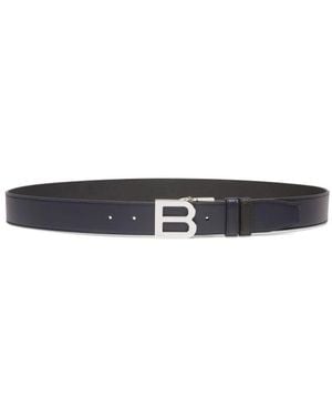 Bally B-Logo Belt - White