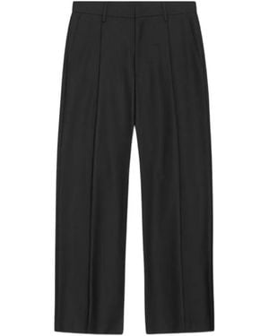 NN07 Kay Geplooide Broek - Zwart