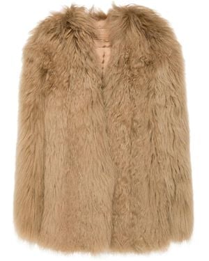 Prada Shearling Jacket - Brown