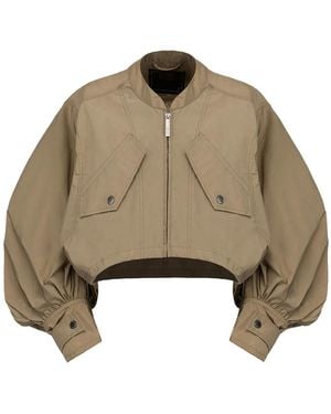 AFTER LABEL Kars Cropped Jacket - Natural