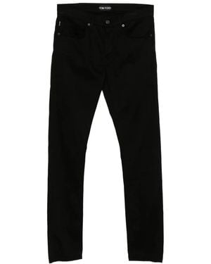 Tom Ford Jeans Con Applicazione Logo - Nero