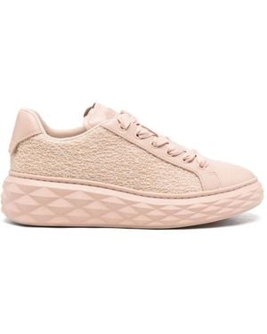 Jimmy Choo Diamond Maxi Sneakers - Pink