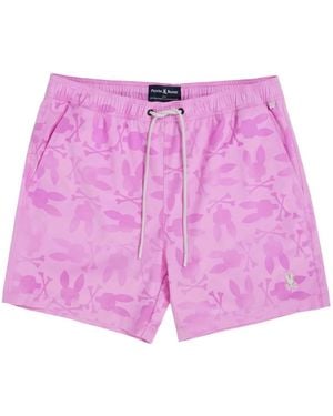 Psycho Bunny Malta Swim Shorts - Pink