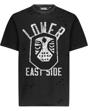 Haculla Distressed Lower East Side T-Shirt - Black