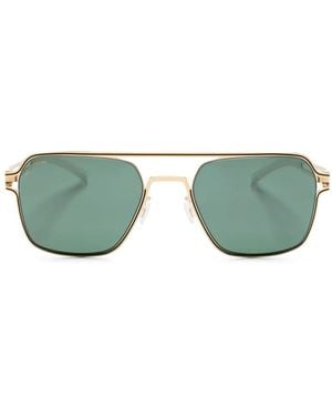 Mykita Riku ナビゲーターフレーム サングラス - グリーン
