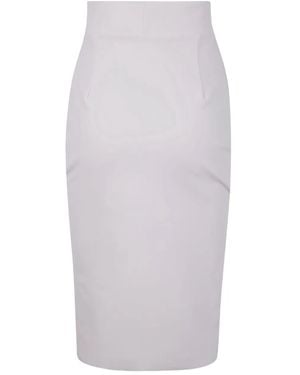 La Petite Robe Di Chiara Boni Kokerrok - Wit