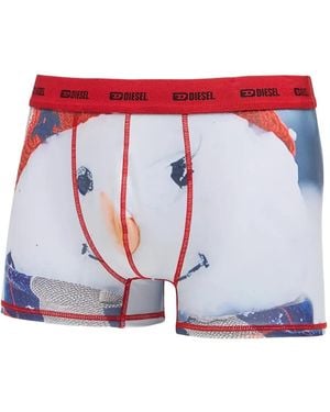 DIESEL Damien-Utlt Graphic-Print Boxers - Red