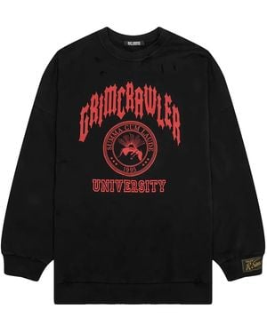 Raf Simons Grimcrawler Crew-Neck Sweatshirt - Black