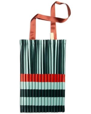 MULTITUDES BAGS Smeralda Pleated Tote Bag - White