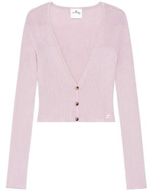 Courreges Solar カーディガン - ピンク