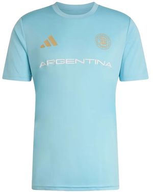 adidas Fifa World Cup 26 Argentina Jersey Short-Sleeves T-Shirt - Blue