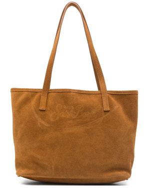MC2 Saint Barth City Bag Mid Suede - Brown