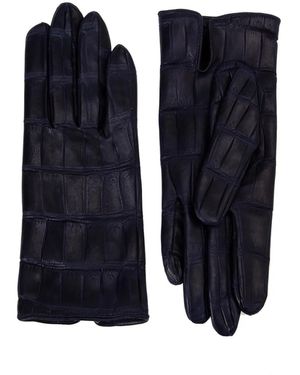 L'éclaireur Handschuhe Mit Schlitz - Blau
