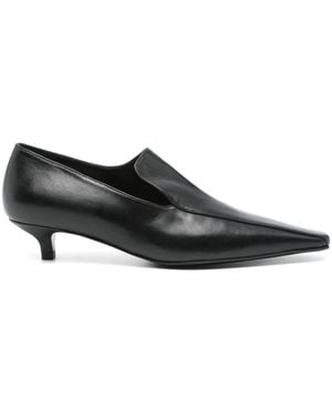 TOTEME Loafer aus Leder - Schwarz