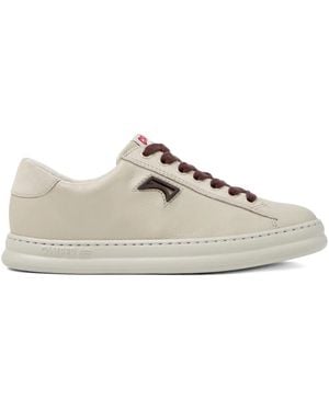 Camper Runner Leather Lace-Up Trainers - White