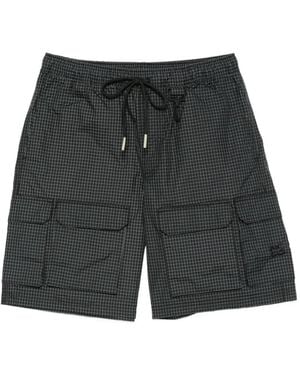 RC Outdoor Supply Check-Pattern Shorts - Black