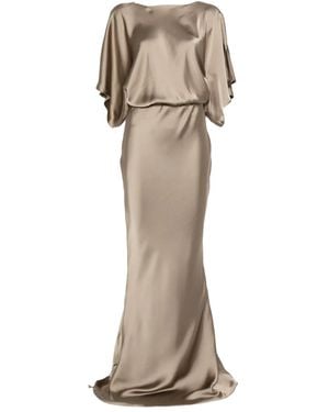 Norma Kamali Obie Gown - Natural