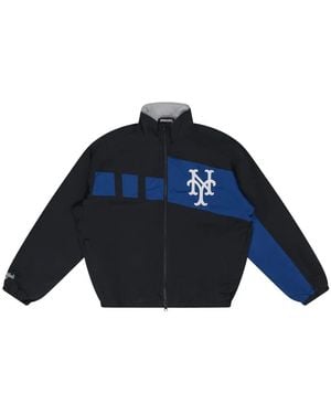 Aimé Leon Dore X New York Mets Logo-Print Jacket - Blue