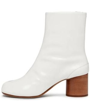 Maison Margiela Botines Tabi - Blanco