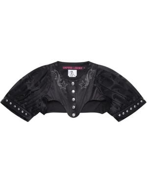 Chopova Lowena Stingray Shrug - Black