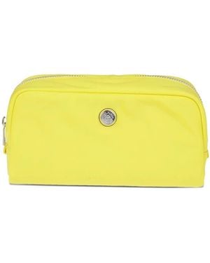 Tory Burch Mittelgroße Twist Kosmetiktasche - Gelb