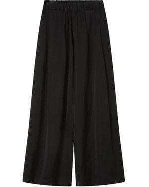 Lee Mathews Aida Wide-Leg Trousers - Black