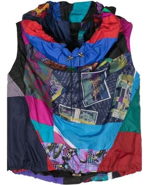 AZ FACTORY Mouwloze Hoodie - Blauw