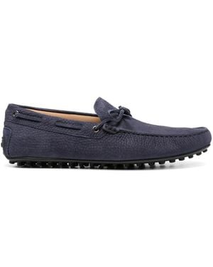 Tod's City Bow-Detail Loafers - Blue