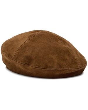 Lack of Color Priya Suede Beret - Brown