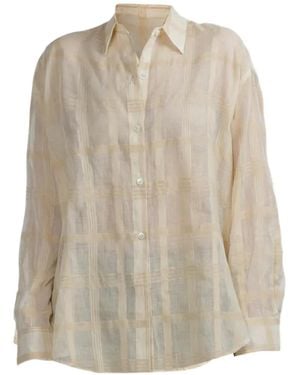 CISSA The Mr Big Checked Shirt - White