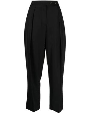 3.1 Phillip Lim High Waisted Tapered Trouser - Black