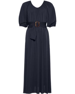 Eres Gabriela Long Dress - Blue